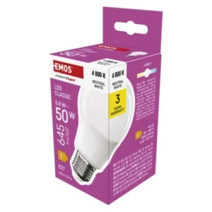 LED žárovka Classic A60 neutrální bílá