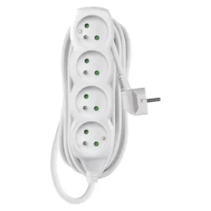Prodlužovací kabel 5 m, 4 zásuvky